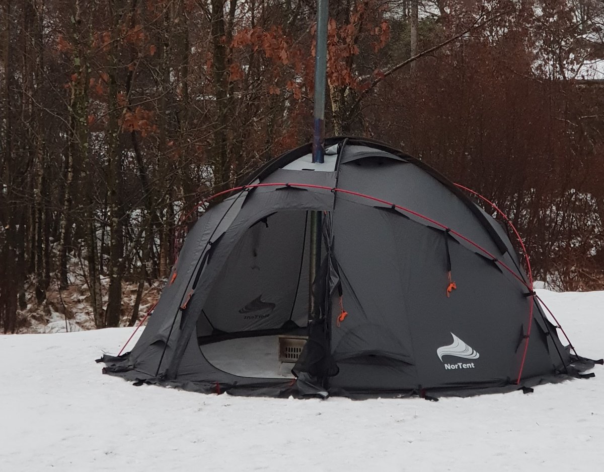 A quick overnight to test the hot tent : r/CampingandHiking